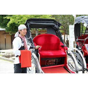 人力車で巡る　宮島120分貸切コース利用券☆ふるさと納税プラン☆