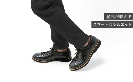 倭イズム ( ヤマトイズム ) 鹿革 シューズ YA3300 （ ブラック ） 26.0cm