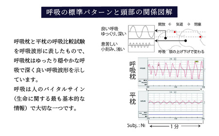 【医学×人間工学】 呼吸枕