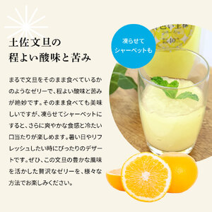 土佐文旦ゼリー『まるごとぶんたん』8本セット ゼリー飲料 ぜりー ブンタン ぶんたん フルーツ 果物 柑橘 みかん お菓子 おかし おやつ デザート スイーツ おいしい【土佐文旦産直協同組合】 [BQAH003]