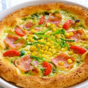 ピザ ベリー畑より 本格薪焼き 石窯ピザ 2枚 セット I バジルミックス・マルゲリータ 洋食 イタリアン ※配送不可：沖縄、離島 