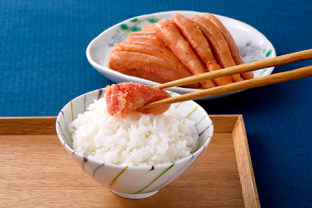 ZI121.北海道産たらこ使用．辛子明太子家庭用（小サイズ）２００ｇ×２パック