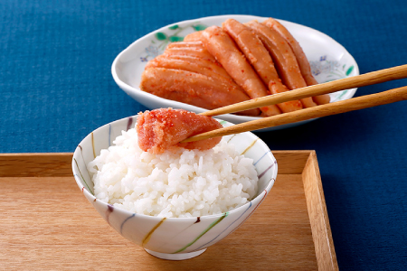 AB228.北海道産たらこ使用．辛子明太子家庭用（小サイズ）２００ｇ×４パック