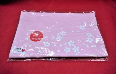 「熊野桜」100年ぶりの新種をモチーフにしました！【クマノザクラのトートバッグ：ピンク1枚】【kmkn0133】
