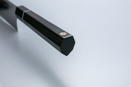 TBS「ララLIFE」で紹介されました(R5.5)　特製切付包丁 瑞雲 牛刀 木鞘付き　H72-04【最長8ヶ月を目安に配送】