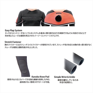 ウェットスーツ RINCON 3/2mm icon-Shell-Light フルスーツ FALL/WINTER仕様  Lサイズ