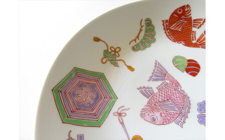 ARITA PORCELAIN LAB (アリタポーセリンラボ) 宝づくし 大皿 有田焼 おめでたい 正月 おせち A75-80