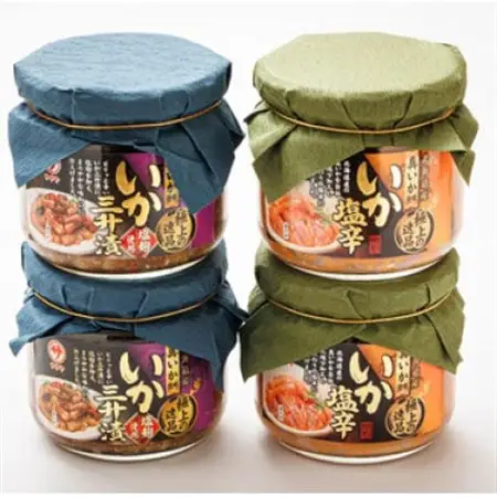 北海道産のいかを使用した「極上の逸品」シリーズ2種類270g×2コ_塩辛セット 塩辛 いかの塩辛 烏賊 いか イカ セット 冷凍 小分け 調理済み 一人暮らし セット おかず 冷凍 定期便 魚介類 海鮮 絶品 人気 笹谷商店 直営 釧之助本店 高級 北海道 釧路町 釧路超 特産品 _【配送不可地域：離島】【1121174】