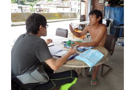 スキューバダイビング　体験　3時間コース　チケット3人分／アクティビティ　三重県　南伊勢町　伊勢志摩