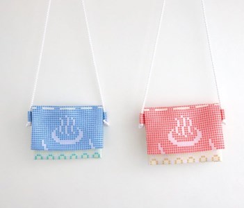 いい湯サコッシュ(男湯＆女湯) サコッシュ 