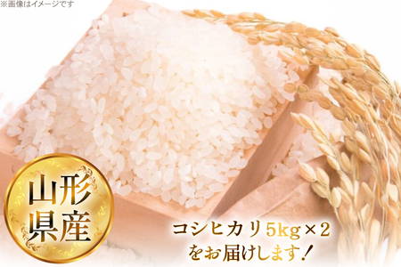 米 令和7年 コシヒカリ 5kg 2P 計 10kg [JA山形おきたま 山形県 高畠町 tk06ays870003]