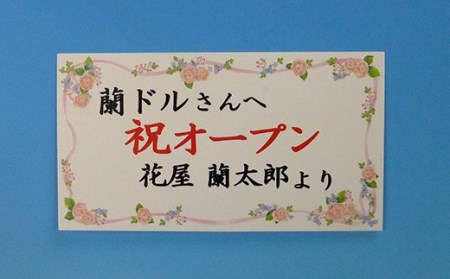 胡蝶蘭 白大輪（キング）3本立ち【はがきサイズカード付】 還暦 お祝い 当選 就任　開業 新築　長生き　母の日　父の日 商売繁盛　記念　お歳暮　お中元 お花 贈り物 プレゼント ギフト こちょうらん F20E-424