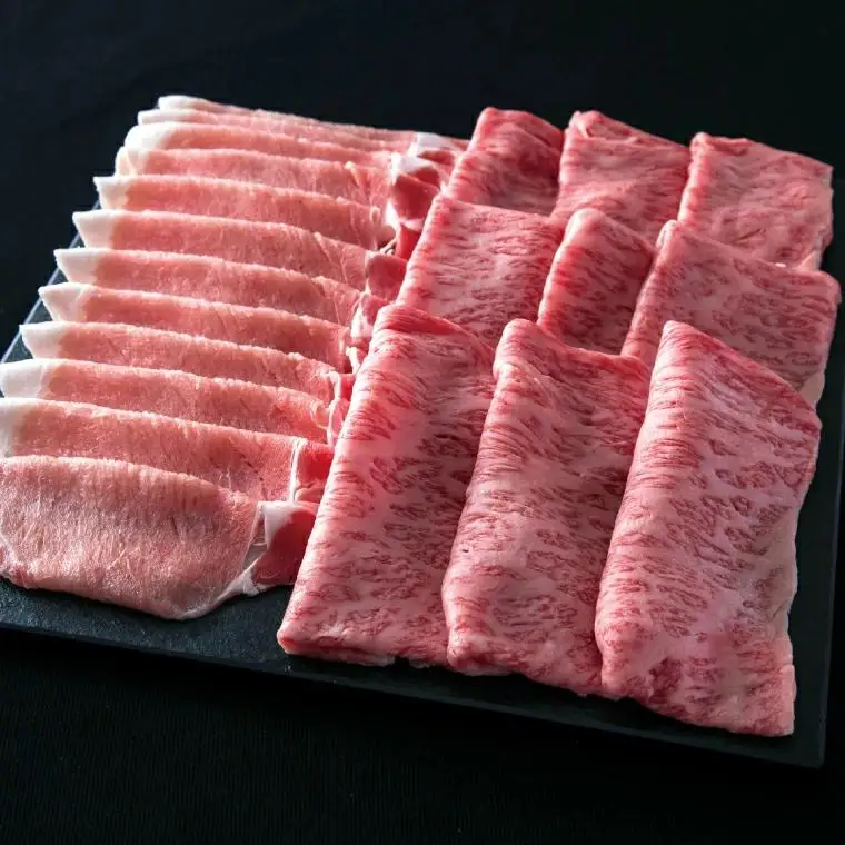 石垣牛＆あぐーご馳走しゃぶしゃぶセット （AG010）