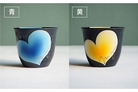 【波佐見焼】mignon ハート フリーカップ 5個セット 食器 皿 【紫明窯・作家はな】【陶藤】 [BE08]  波佐見焼