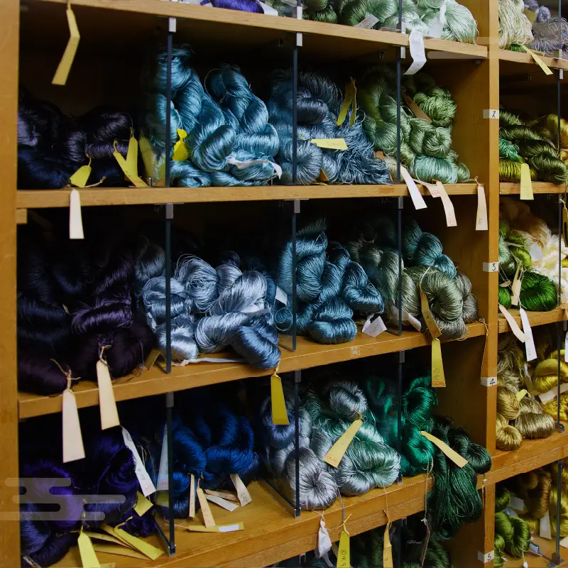 丹後帯 半幅帯「七宝」（赤）