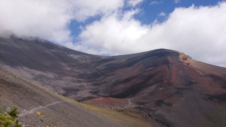 0050-18-04　富士山 宝永火口トレッキング　ガイド付きエコツアー