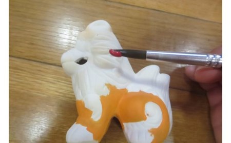「自然体験学校」とっておきのシーサー絵付け体験（ペアチケット） - シーサー 絵付け 色塗り 体験 思い出 記念 オリジナル 自分だけのシーサー 置物 インテリア 厄除け 縁起物 おすすめ 沖縄県 八重瀬町