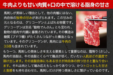 馬刺し4種の盛り合わせ《90日以内に出荷予定(土日祝除く)》【極上大トロ馬刺し80g/特選霜降り馬刺し80g/ロース馬刺し80g×3/赤身馬刺し80g×4】+タレ360ml付き