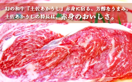 土佐あかうし 和牛サーロイン／ステーキ 500g（250g×2枚） | あか牛 赤身 旨味 希少 幻 贈り物 ギフト 高知県 南国市