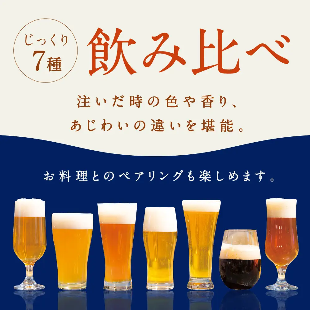 クラフトビール／京都・丹後 クラフトビール「TANGO KINGDOM Beer（R）」7本セット ＜飲み比べ＞　クラフトビールセット・地ビール セット・飲み比べ ・クラフトビール 詰め合わせ・クラフトビール 飲み比べ ・クラフトビール詰め合わせ・クラフトビールギフト