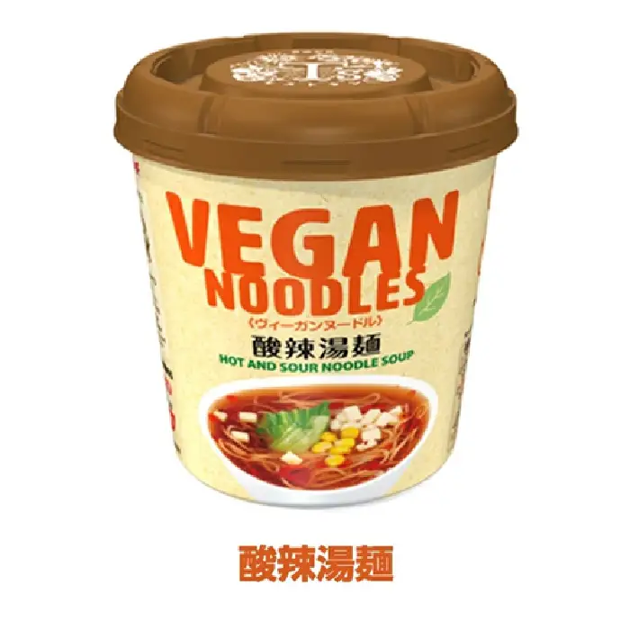ヴィーガンヌードル カップ麺ノンフライ ヤマダイ12食 カップ麺