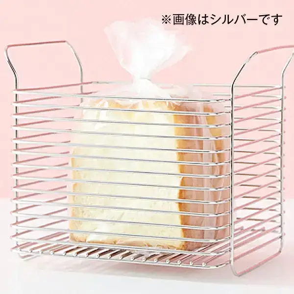 [ハナウタ] おしゃれなステンレス製キッチン用品 キッチンバスケットL ローズゴールド 燕三条製 【039P002】