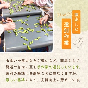 【令和8年産先行予約】だだちゃ豆 (早生甘露) 　1.5kg (500g×3袋) 　だだちゃ喜左衛門株式会社