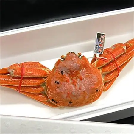 松葉ガニの本場よりプロ茹で松葉ガニ(冷凍)　1枚　約1kg【配送不可地域：離島】【1132204】