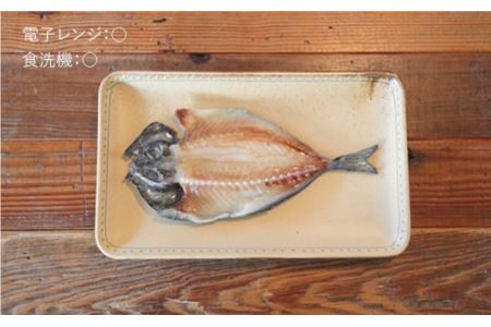 【波佐見焼】ブロンズ 長角皿 プレート 2枚セット イエロー 食器 皿 【藍染窯】 [JC18]  波佐見焼