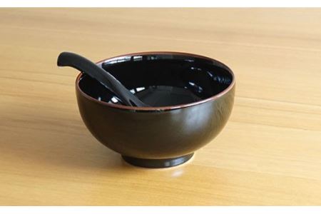【白山陶器】【5人分の食器】丼とレンゲ10ピースセット 天目 どんぶり  食器 皿 【波佐見焼】 [TA62] 波佐見焼