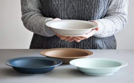 【波佐見焼】DAILY MAT シリーズ 20cm リム皿 お皿 4枚セット 食器 皿 【永峰製磁】【eiho】 [RA52] 波佐見焼