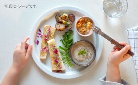 【波佐見焼】teteeat 子供食器 グリーン ボウル プレート 小皿 4点セット 食器 皿 【堀江陶器】 [JD125]  波佐見焼