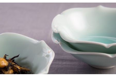 【波佐見焼】青磁 小鉢 揃 食器 皿 【西海陶器】 [OA105] 波佐見焼