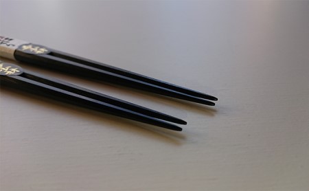 箸 江戸木箸 伝統工芸 極上八角縞黒檀 夫婦箸 桐箱入り 大黒屋 民芸品 工芸品 食器 お箸 八角のお箸 ギフト 