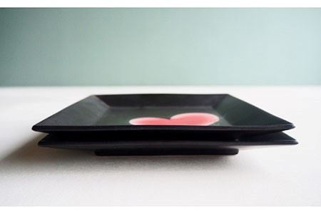 【陶器市特集】【波佐見焼】mignon スクエア皿 プレート 食器 皿 【紫明窯・作家はな】【陶藤】 [BE19]  波佐見焼