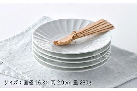 【波佐見焼】16.5cm 丸皿 中皿 柄違い 5点セット 食器 皿 【一真陶苑】 [BB43]  波佐見焼