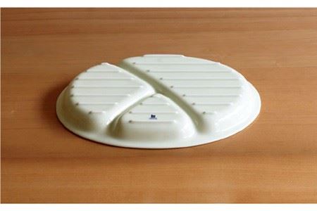 【白山陶器】【仕切り皿】Yトレイ(大) ライム 2枚セット 食器 皿 【波佐見焼】 [TA98] 波佐見焼