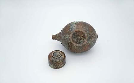 伝作窯 窯変 桜 酒器セット 有田焼 A100-76