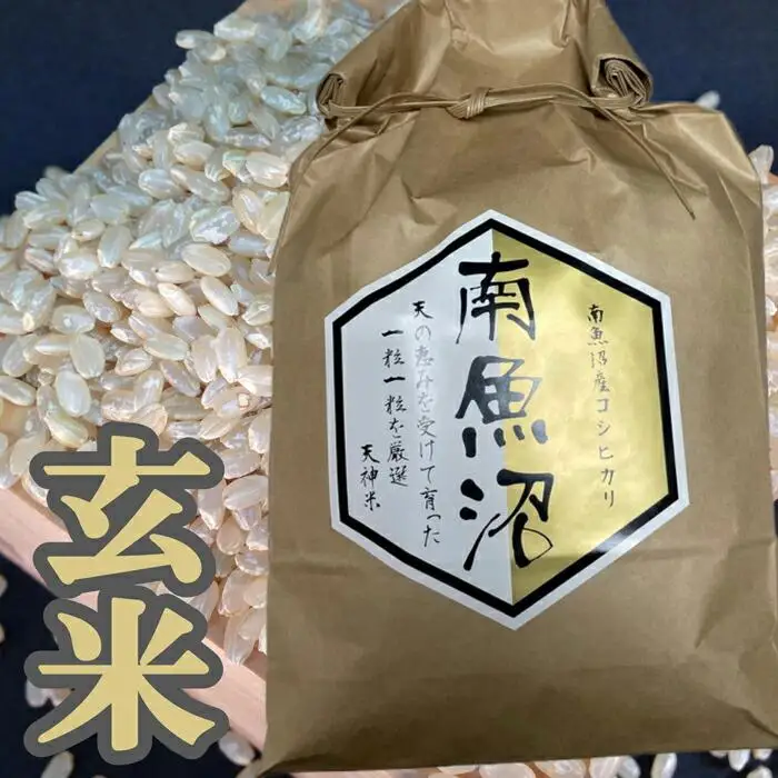 【令和7年産】玄米 生産者限定 南魚沼しおざわ産コシヒカリ2Kg【銘柄米 ブランド米 玄米 こしひかり コシヒカリ 魚沼産 新潟米 産地直送 お米 米 こめ コメ ご飯 御飯 ごはん】