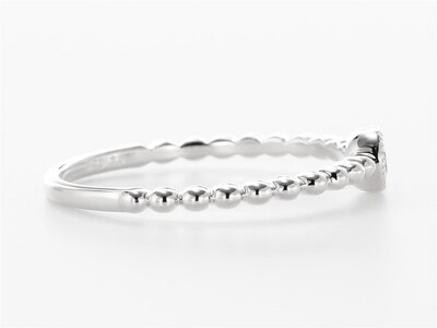 甲府の職人が手掛けるプラチナ ダイヤモンド リング　TBR-1Pt