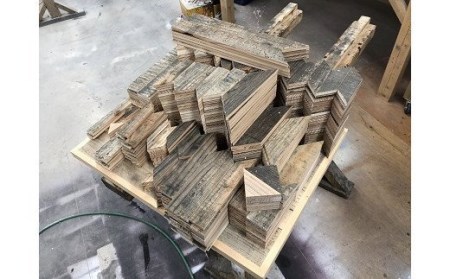 AV4　KOZAinoOBON【古材のお盆】矢絣　【 古材 お盆 盆 和風 ランチョンマット トレイ トレー レトロ 手作り 木製 木目 和柄 】