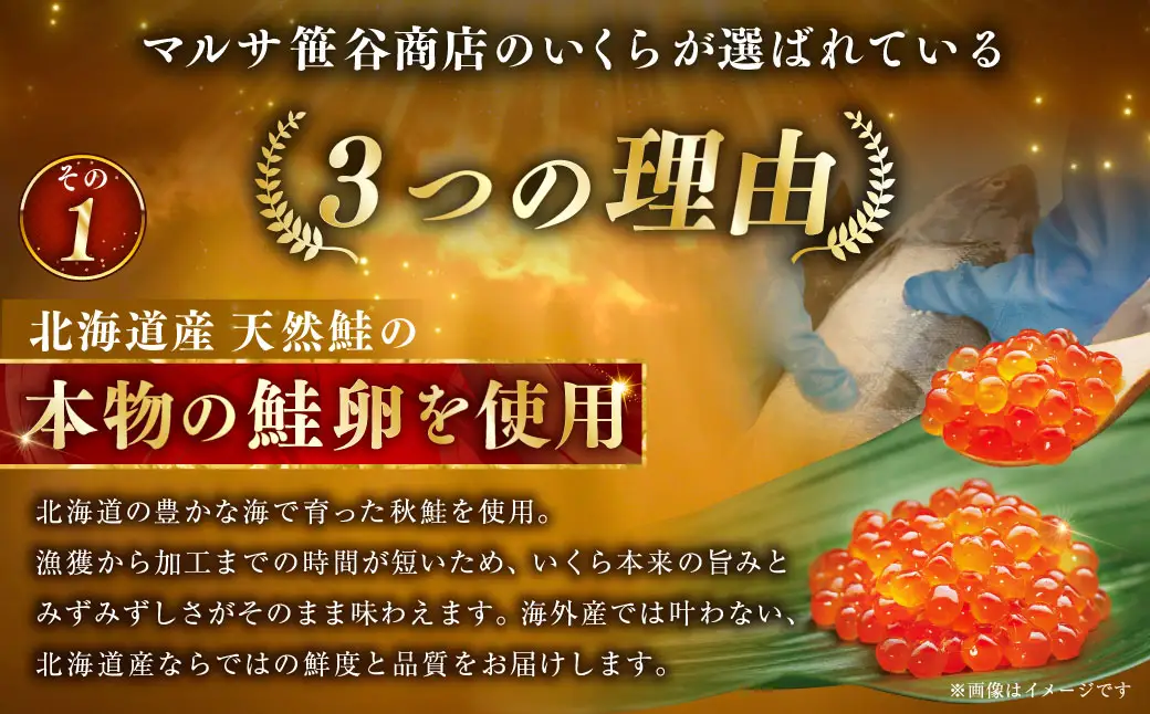 【5営業日以内発送】笹谷商店 新物 北海道産いくらしょう油漬250g ふるさと納税 いくら F7F-9676