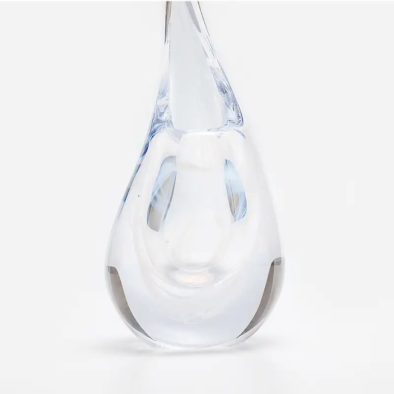 ＜ガラス作家 橋本倫礼＞花器「生い立つ」 硝子 ガラス 花器 花瓶 橋本倫礼 贈り物 ギフト F6L-1245