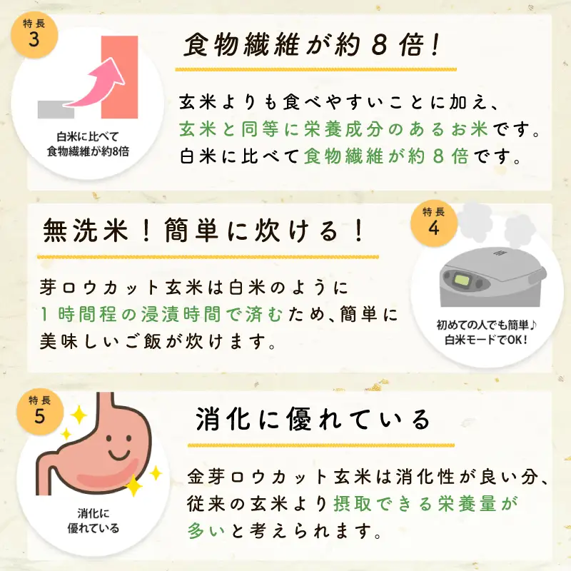 金芽ロウカット玄米 4kg【東洋ライス 2kg×2P】