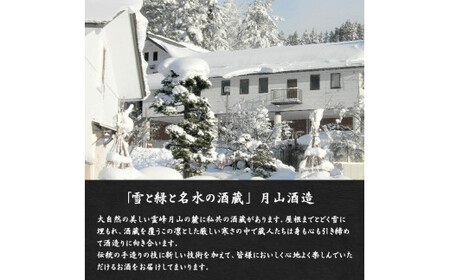 銀嶺月山 純米大吟醸 飲み比べ セット 720ml×2本 火入れ 生酒 【2026年4月頃から7月末頃発送予定】飲み比べ 純米大吟醸 日本酒 酒　018-E-GS014