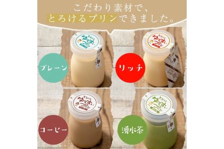 手作り！ゆうすいプリン(12個) ぷりん プリン コーヒープリン お茶スイーツ お茶プリン お茶 プレーン お菓子 おやつ デザート スイーツ 手作り ギフト 贈り物 プレゼント 贈答 手土産 バレンタイン ホワイトデー 冷蔵【ココアイ】_y119