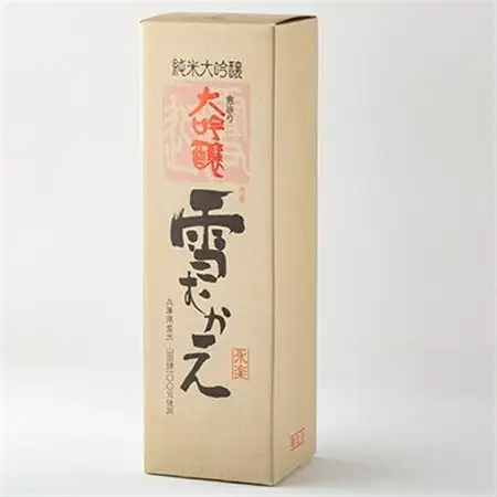 川西町の地酒　純米大吟醸雪むかえ永楽_酒・アルコール 純米大吟醸 日本酒 sake サケ_【1203819】