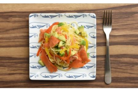 【波佐見焼】natural69 cocomarine×Janke 正角皿2枚セット 色くじら／白くじら 食器 皿 角皿 [QA06] 波佐見焼