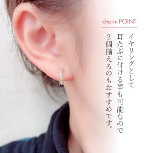 K18 ダイヤイヤーカフ　EA-1148