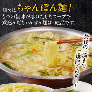 肉屋のもつ鍋セット　～和牛ホルモンの旨味編～_肉屋 もつ鍋 セット 旨味濃厚 牛もつ鍋 和牛ホルモン ホルモン 国産 牛肉 肉 和牛 旨味編 ?油ベース しょうゆ味 オリジナルスープ ちゃんぽん麺 小分け 冷凍 名物 お取り寄せ お取り寄グルメ ご当地グルメ 福岡県 久留米市 送料無料 〔Cn106〕